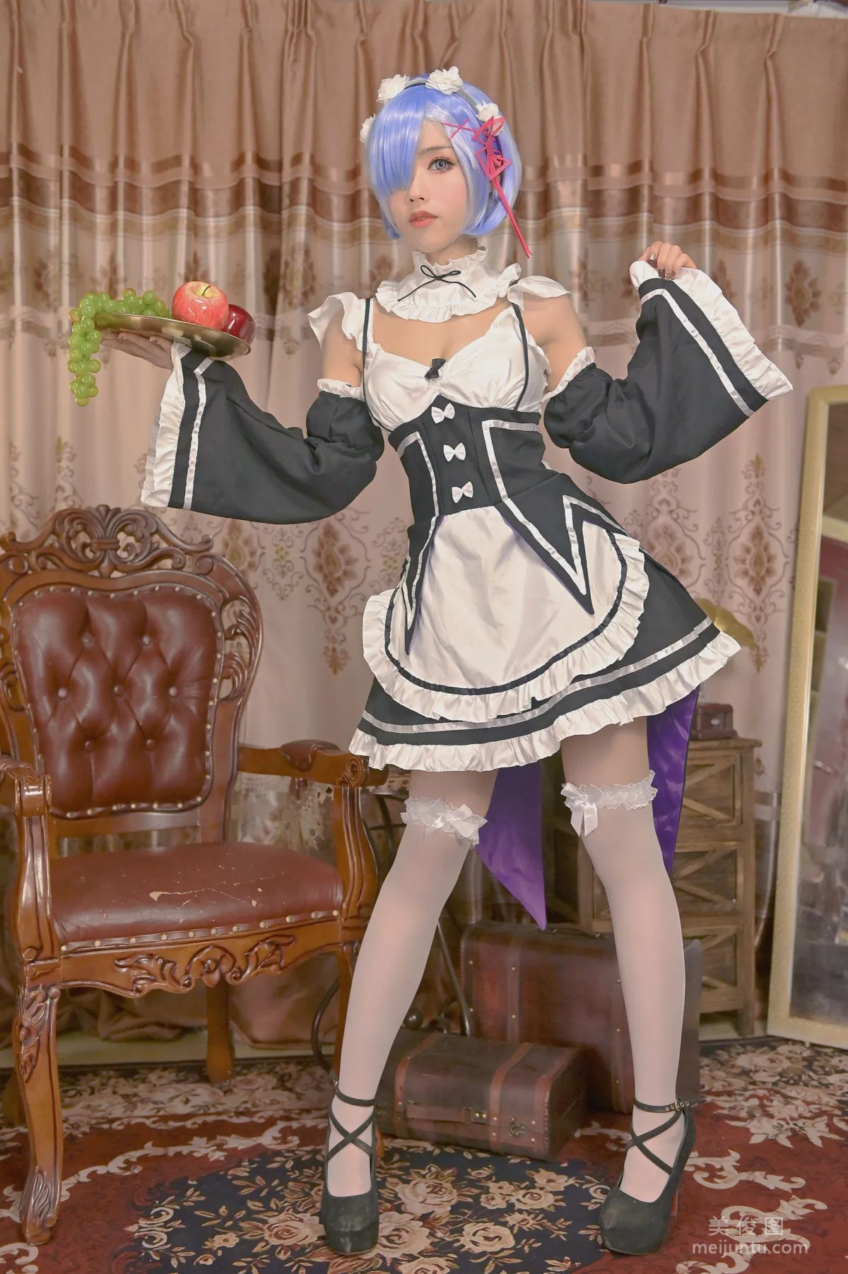 [網紅COSER] 钛合金大粑粑 - 蕾姆 12