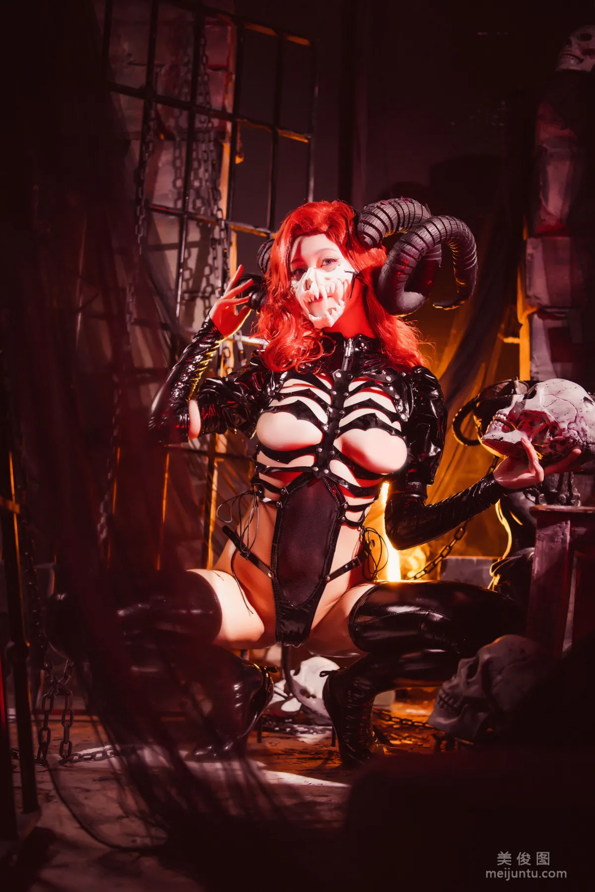 [Web Idols] Cute Girl Mizhi Maoqiu - Skeleton photo 31