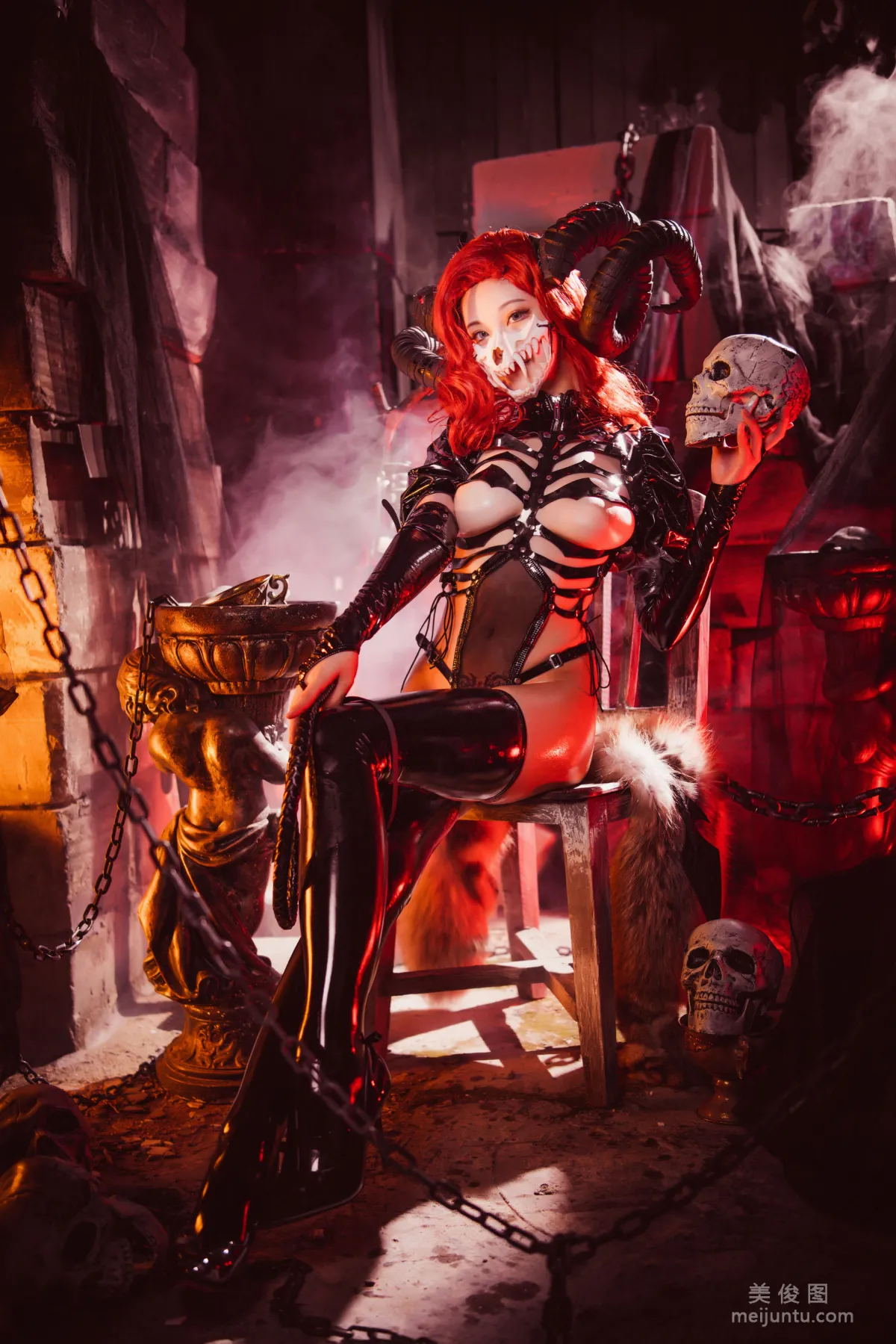 [Web Idols] Cute Girl Mizhi Maoqiu - Skeleton photo 8