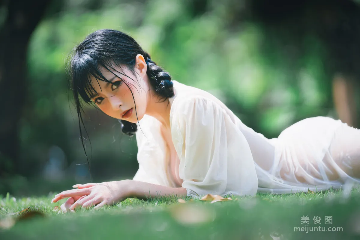 [Web Idols] Qingshui Younai, Wet Lolita photo 15