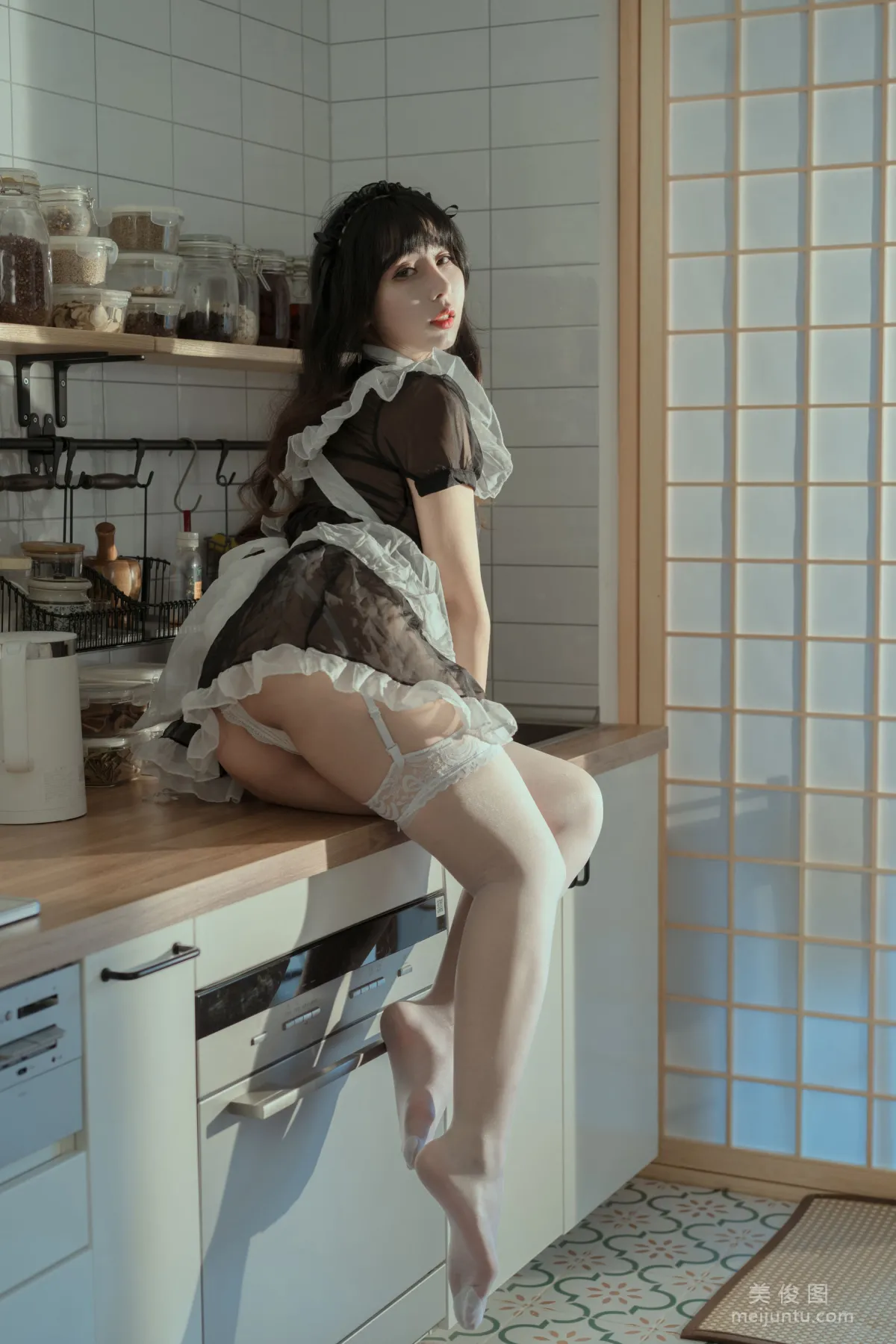 [Web Idols] Yun Xixi - Milky Peach Maid photo 5