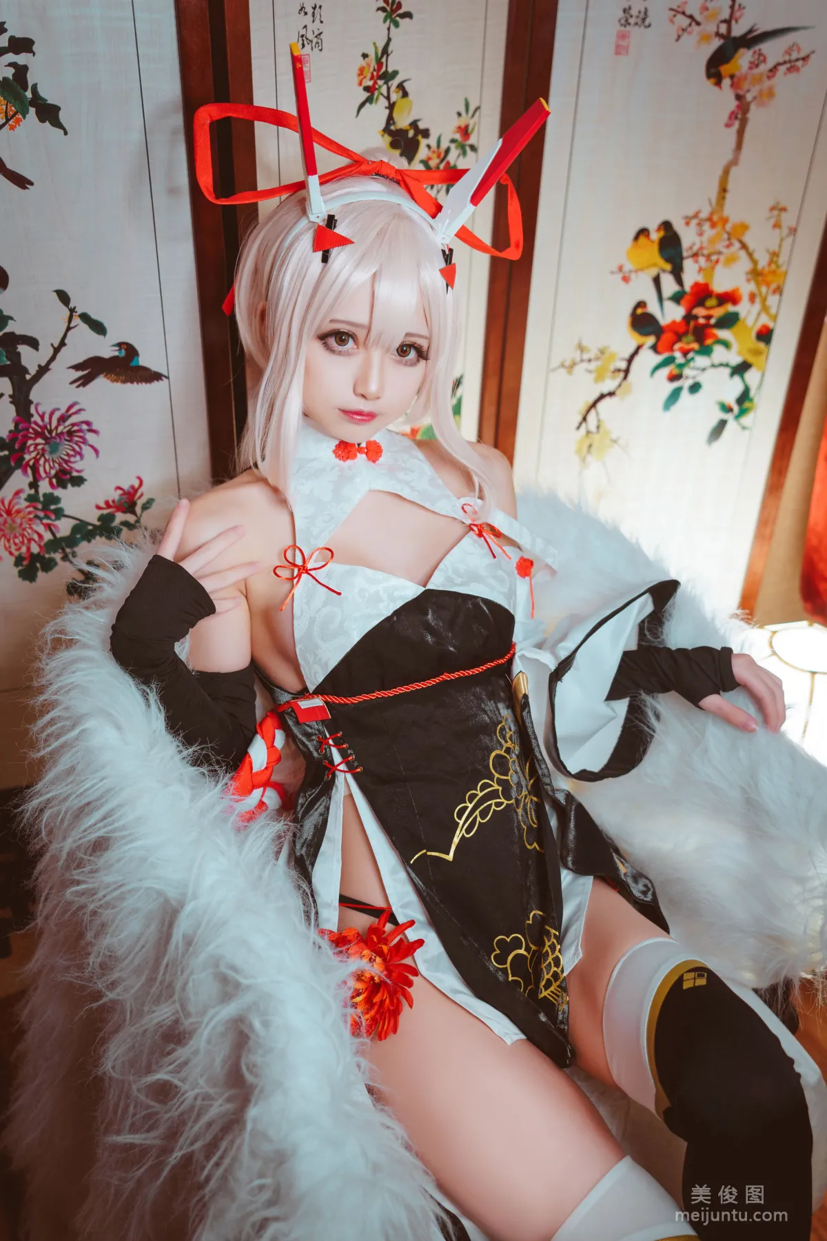[Internet Celebrity COSER] Chongtian Linhua Rinka - Ayanami Cheongasm photo 11