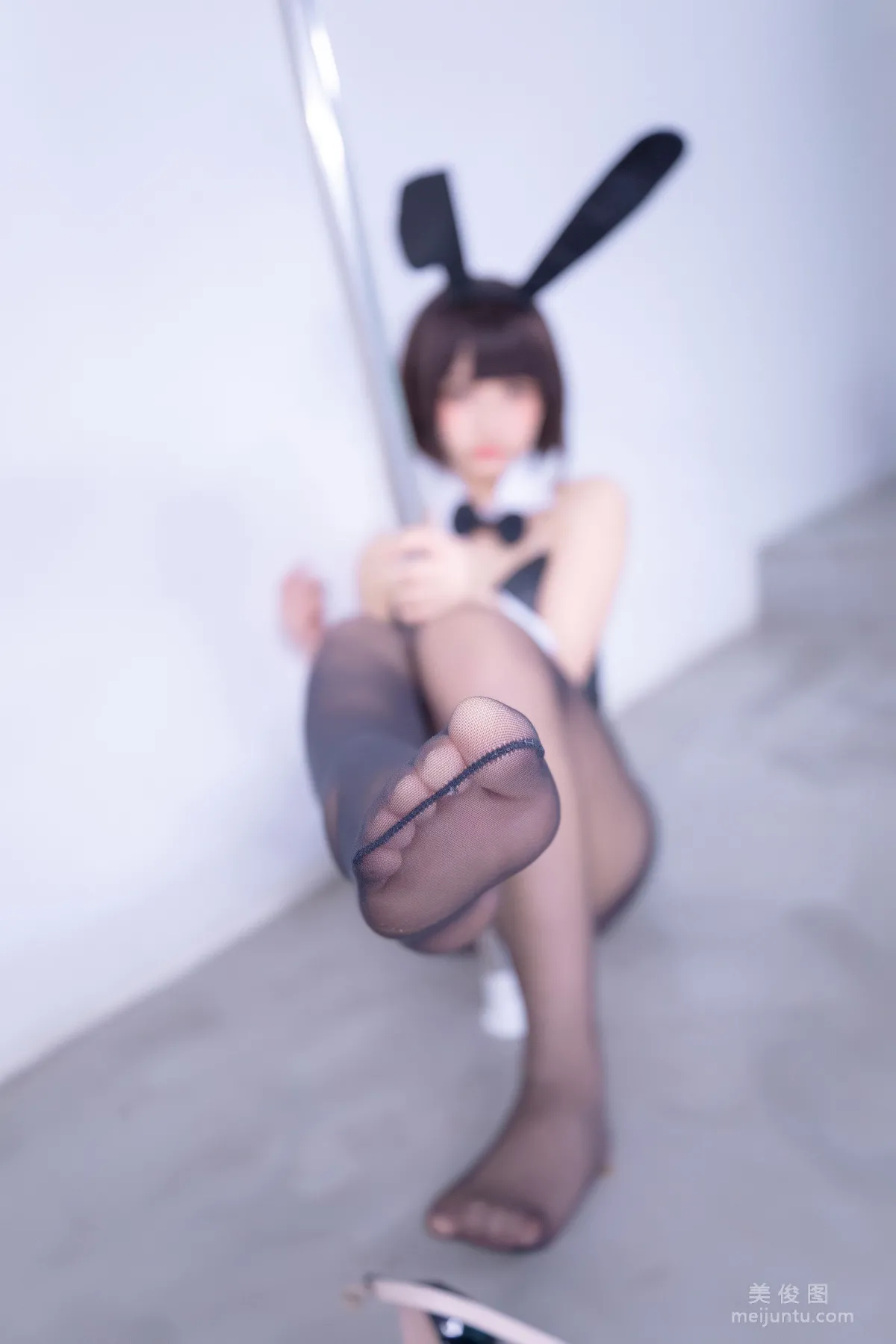 [網紅COSER] 蘿莉神楽闆真冬之バニーバブル 66