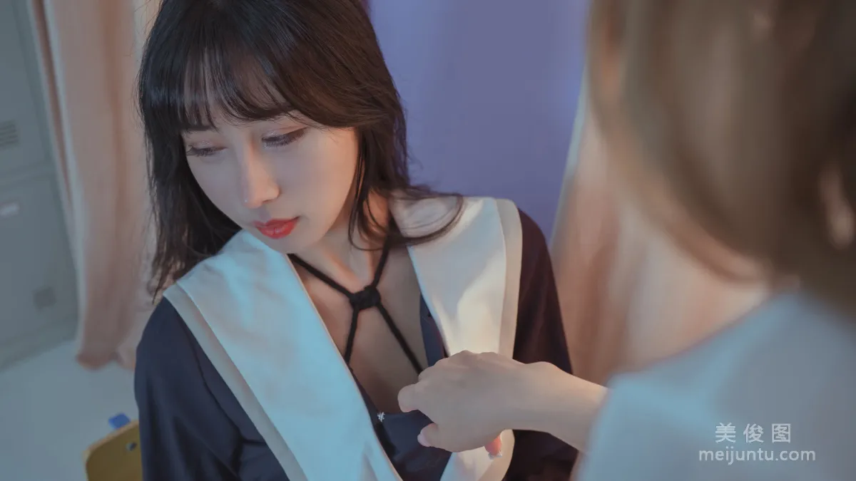 [Web Idols] Yun Xixi - Classroom Rope Art photo 17