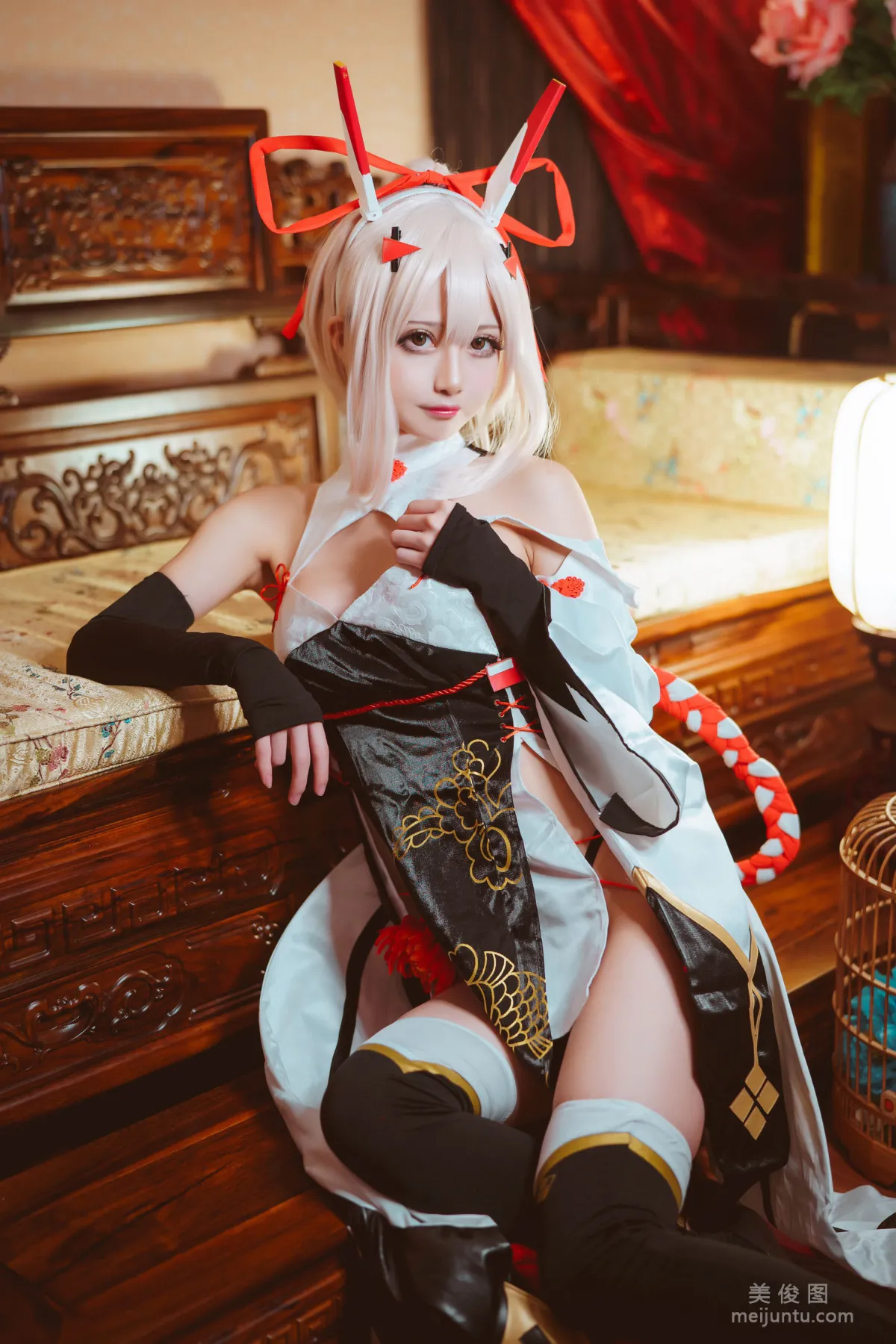 [Internet Celebrity COSER] Chongtian Linhua Rinka - Ayanami Cheongasm photo 4
