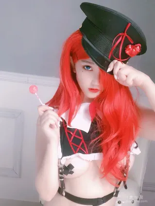 [網紅COSER] 動漫博主橙橙yo - 紅發