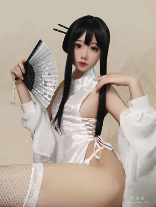 [網紅COSER] 貓君君MaoJun - 綁帶旗袍