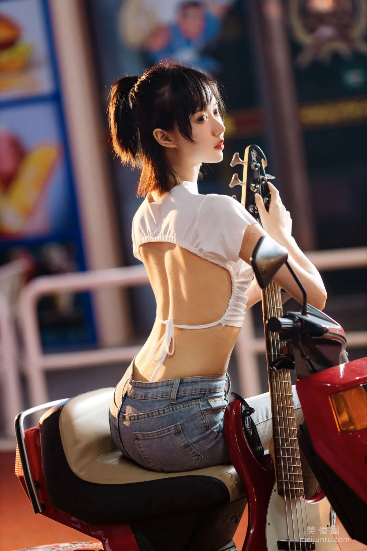 [Internet Celebrity COSER] Cute Girl Mu Mianmian OwO - Bass and Sister 2 [Web Idols] photo 12