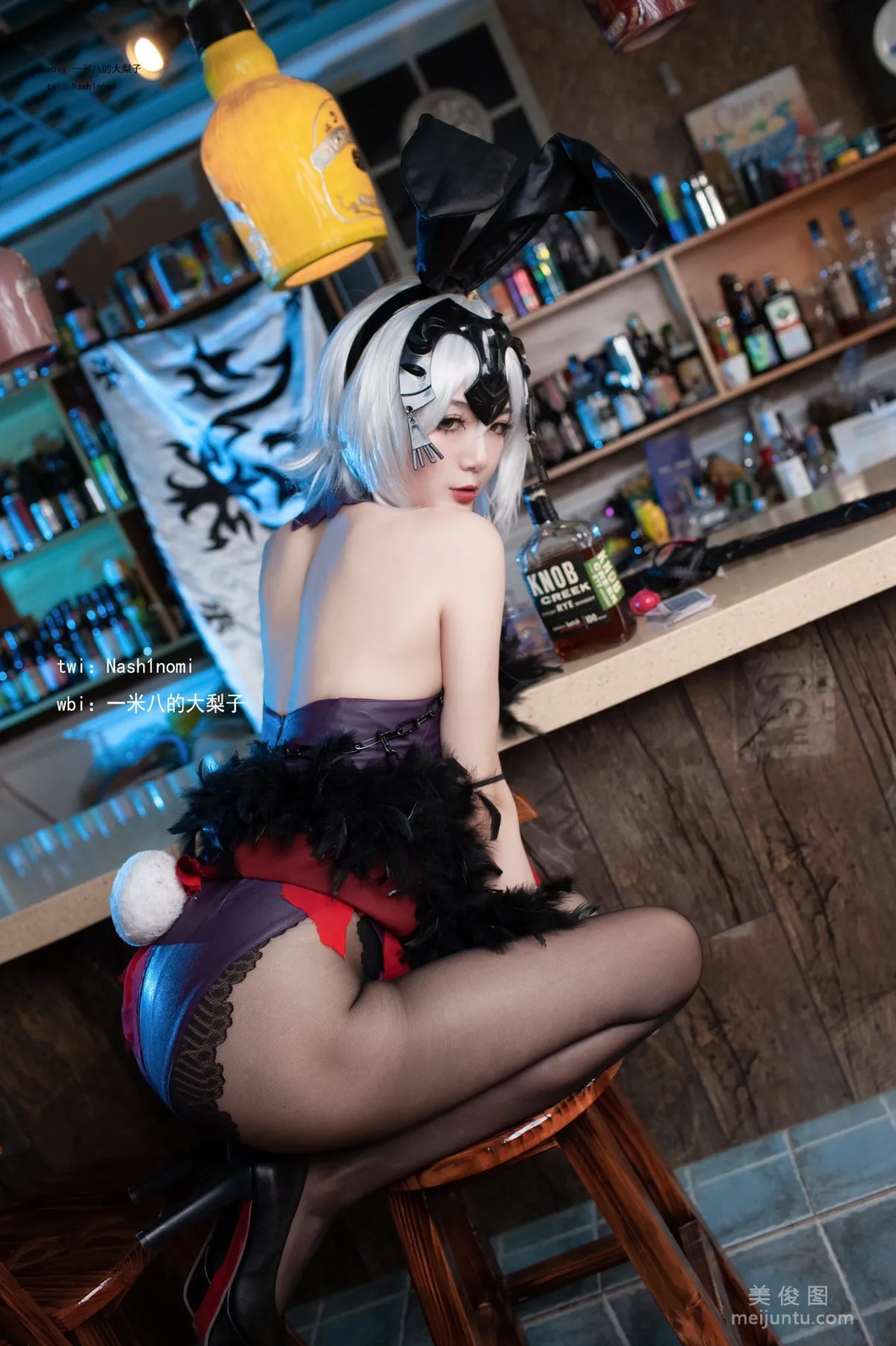 [Web Idols] Yimi Bade Dali Zi - Jeanne d'Arc Alter Bunny Girl photo 8