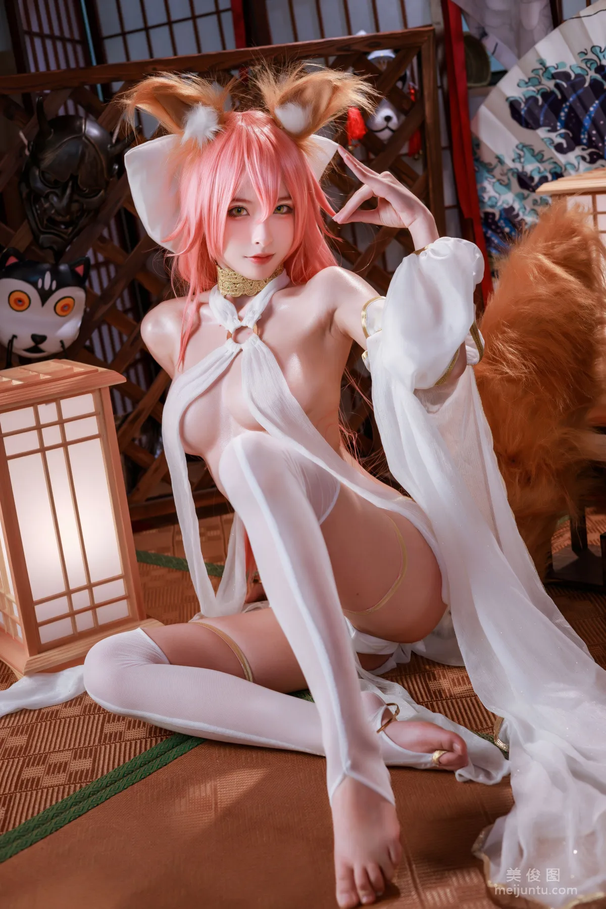 [Web Celebrity COSER] Stunner Qingshui Younai - Tamamo no Mae photo 45