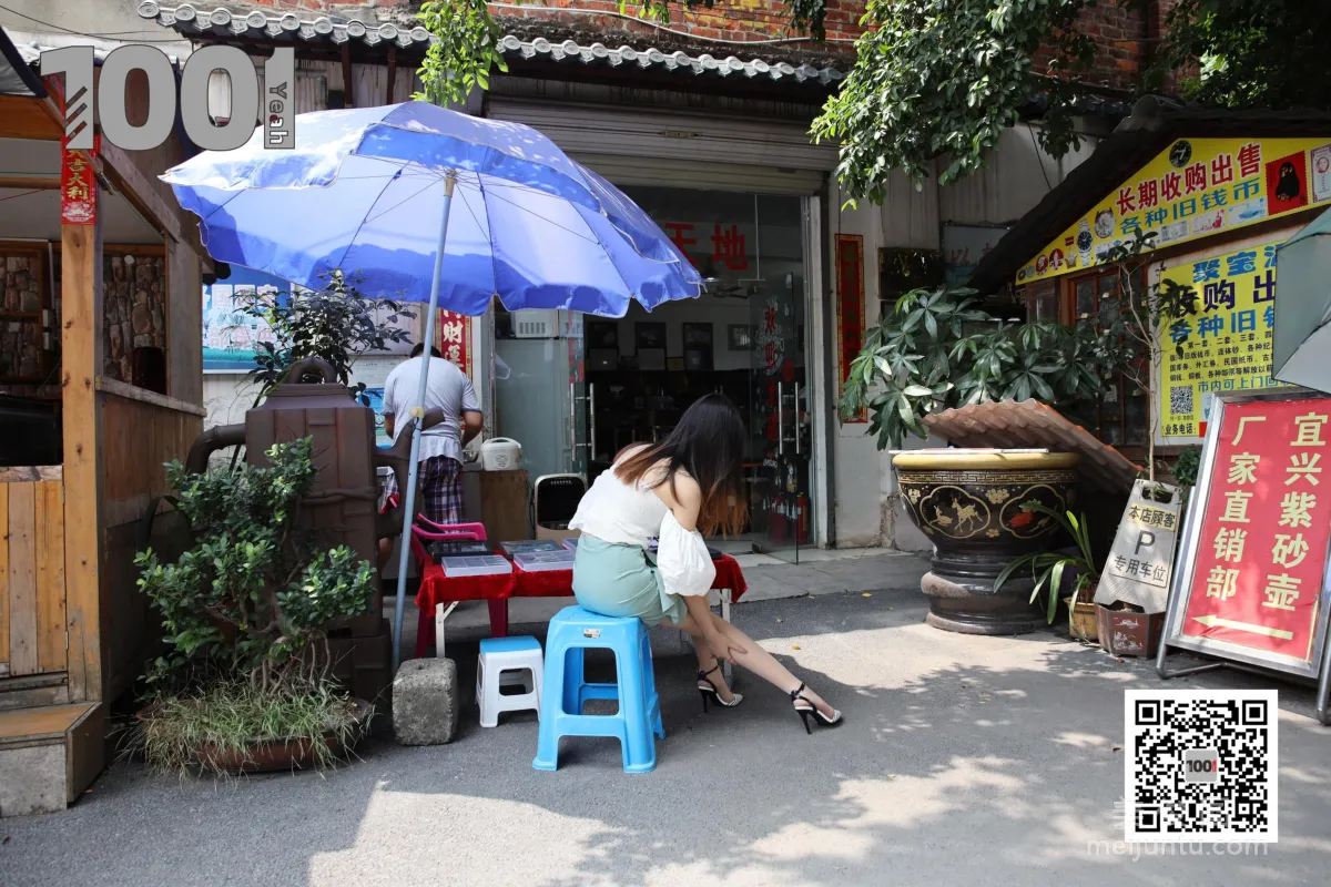 [One Thousand and One Nights IESS] Model Xi Gua, Visiting the Antique City 2, Photo Set photo 83
