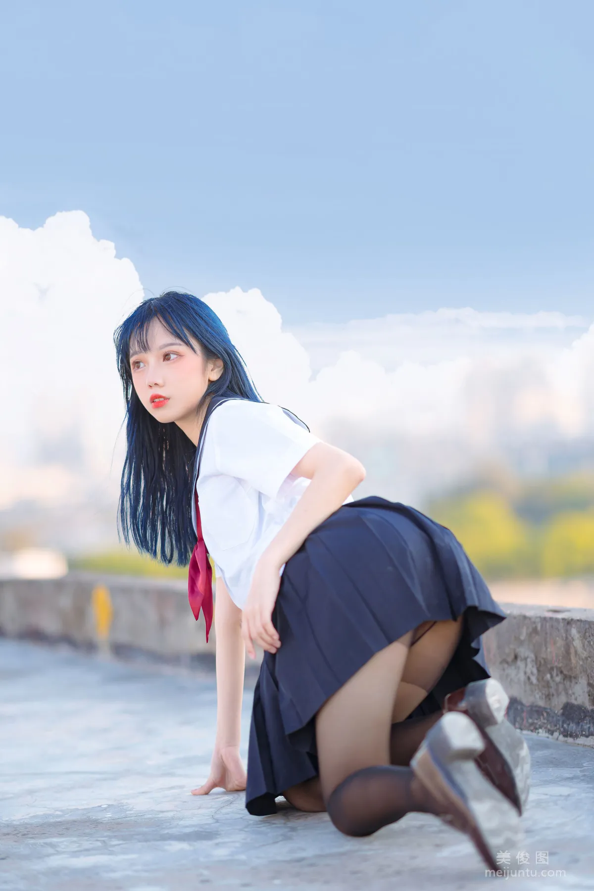 [網紅COSER] 動漫博主果咩醬w - JK 18