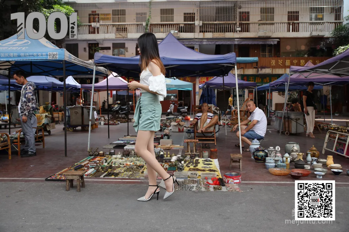 [One Thousand and One Nights IESS] Model Xi Gua, Visiting the Antique City 2, Photo Set photo 17