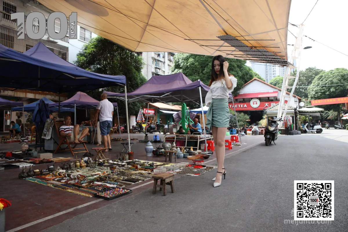 [One Thousand and One Nights IESS] Model Xi Gua, Visiting the Antique City 2, Photo Set photo 22