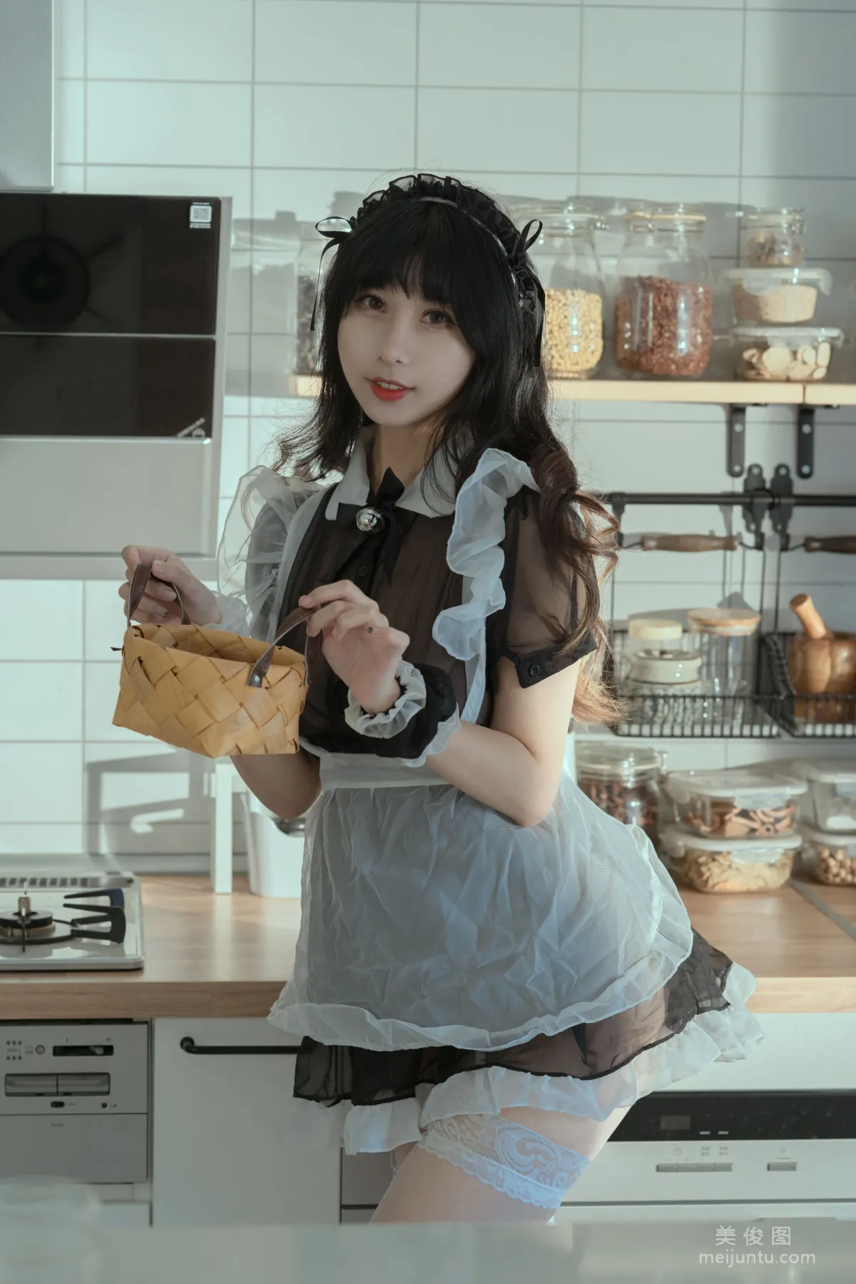 [Web Idols] Yun Xixi - Milky Peach Maid photo 3