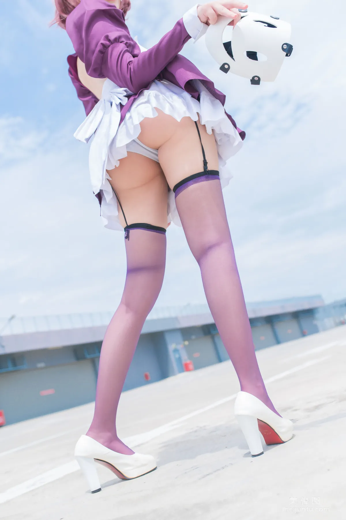 [网红COSER] 花リリ(Plant Lily) - Maid Mask1