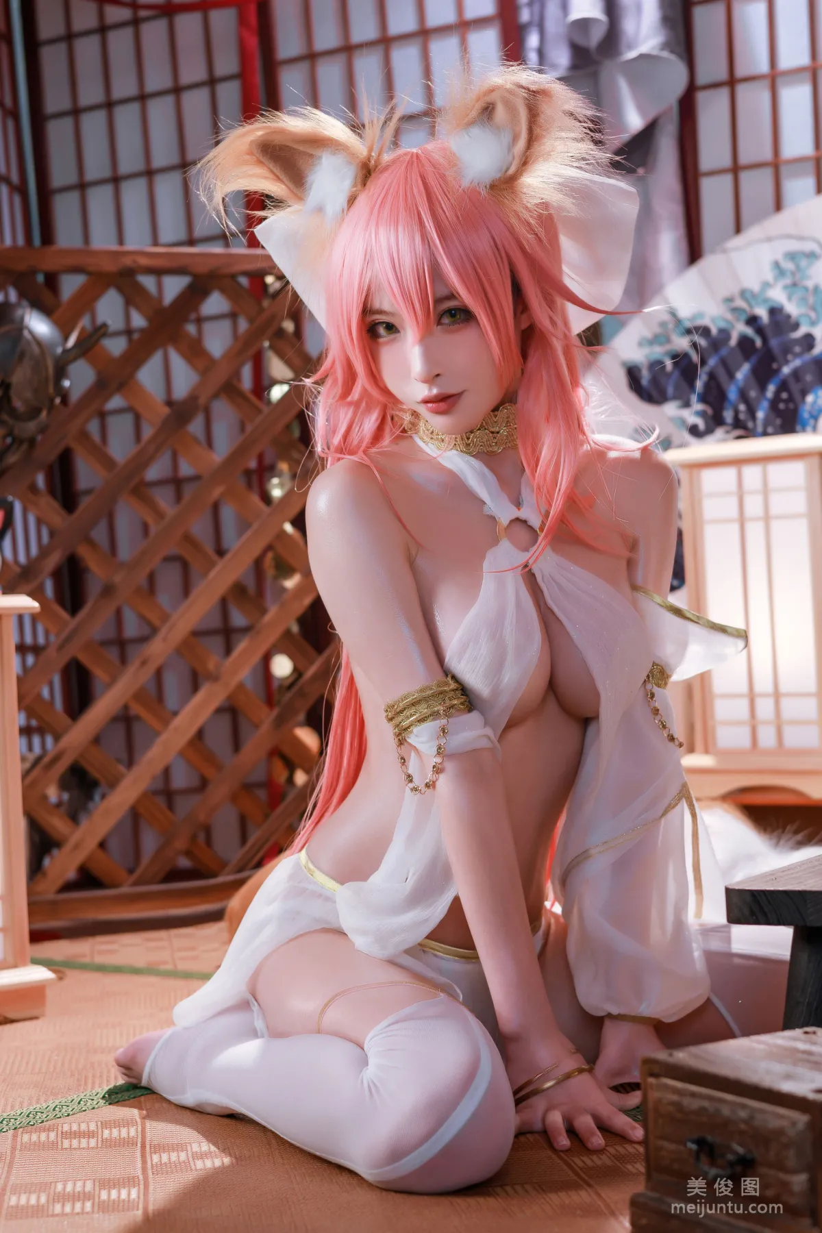 [Web Celebrity COSER] Stunner Qingshui Younai - Tamamo no Mae photo 33