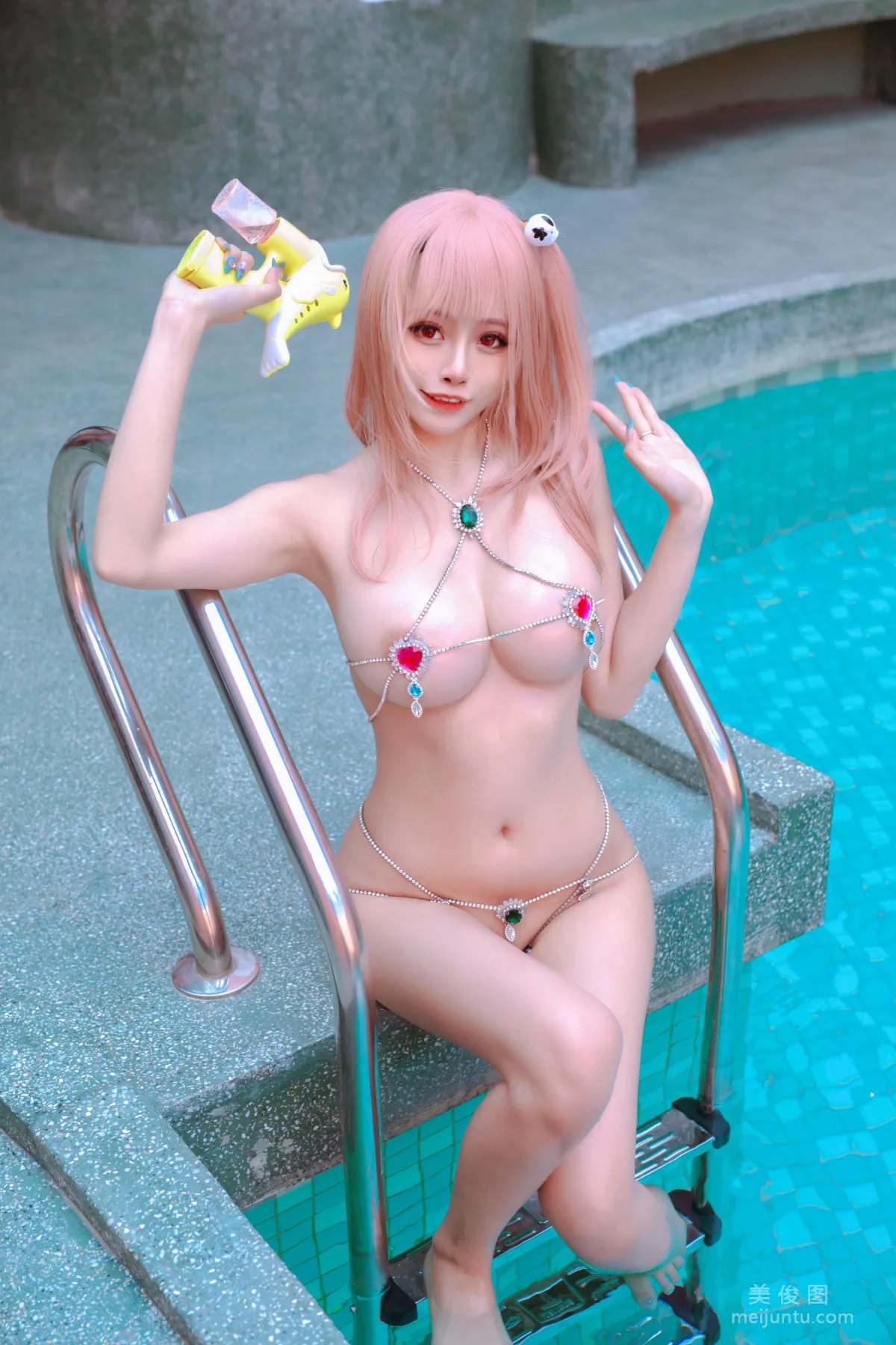 [網紅COSER] 日本性感蘿莉Byoru - Honoka Fortune Swimsuit 13
