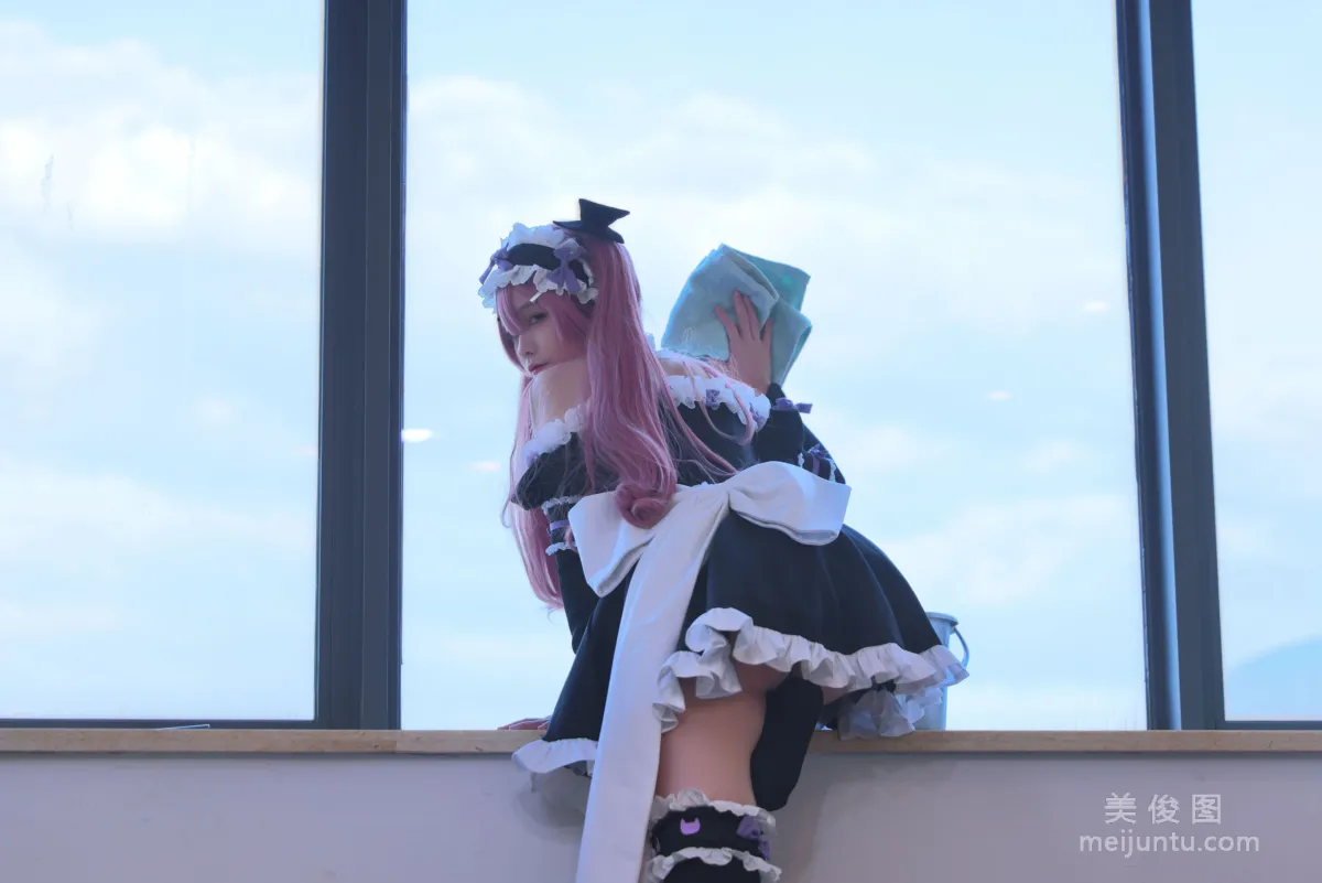 [Web Idols COSER] Anime Blogger G44 Buhui Shoushang, Lade Maid photo 5