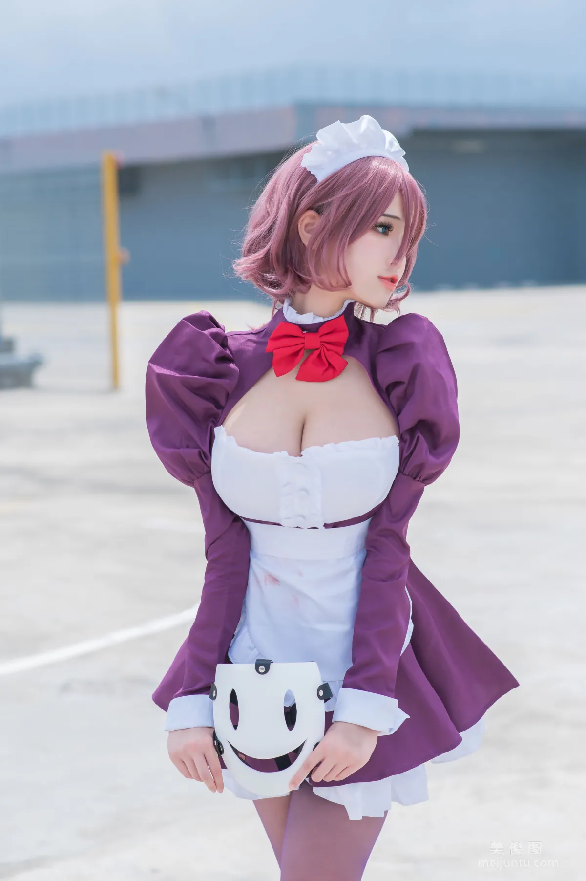 [Web Celebrity COSER] Plant Lily - Maid Mask photo 10