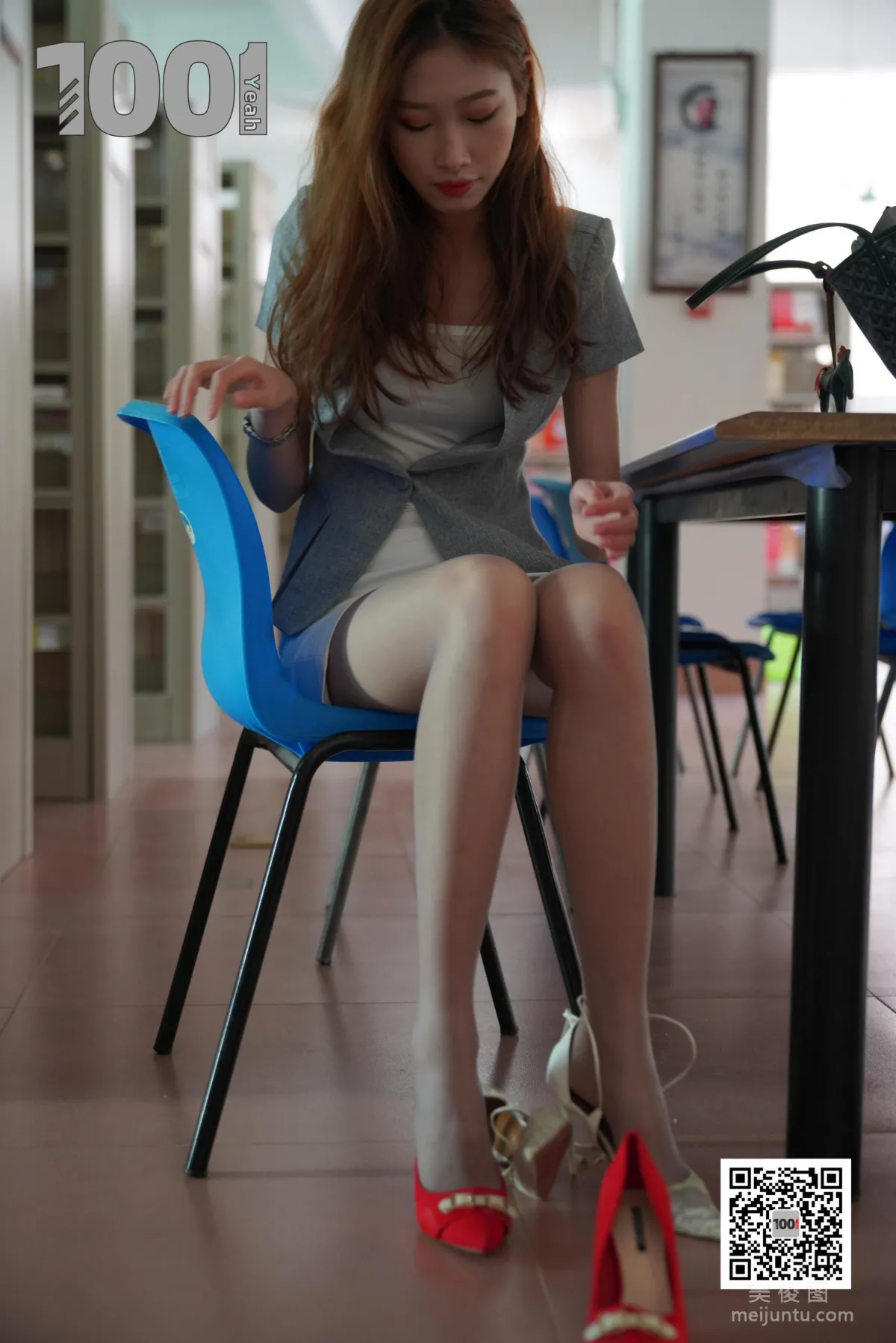 [One Thousand and One Nights] Model Cao Mei, The New Intern Teacher 1 Photo Set photo 27