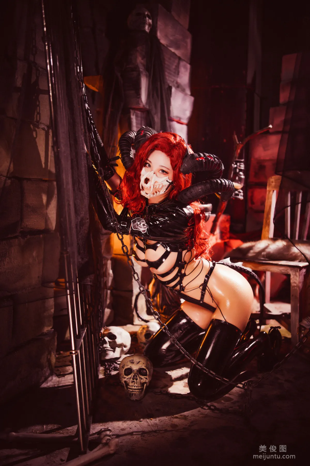 [Web Idols] Cute Girl Mizhi Maoqiu - Skeleton photo 21