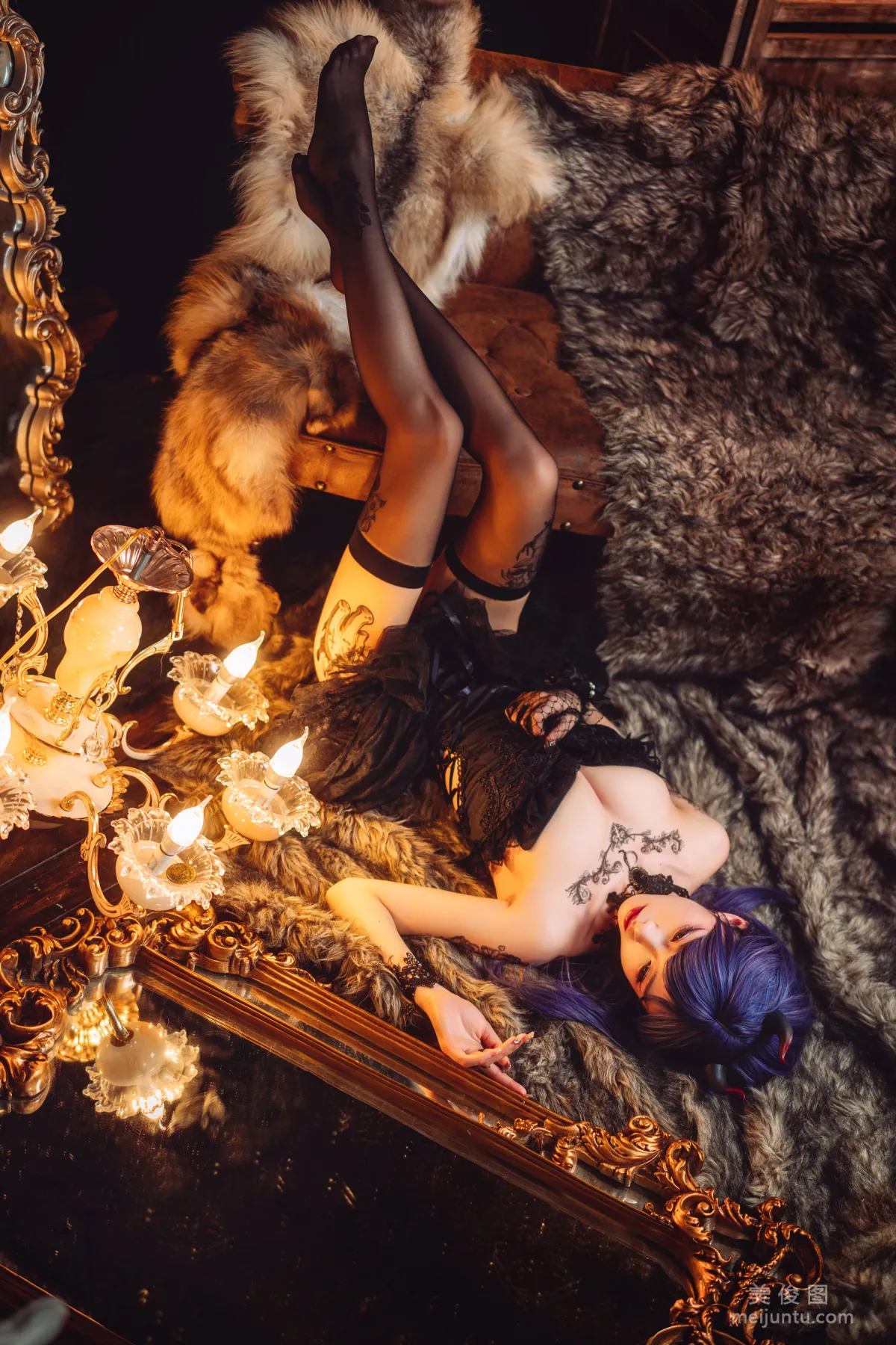 [Cosplay Collection] Beauty Qingshui Younai - Dark Tattoo photo 30