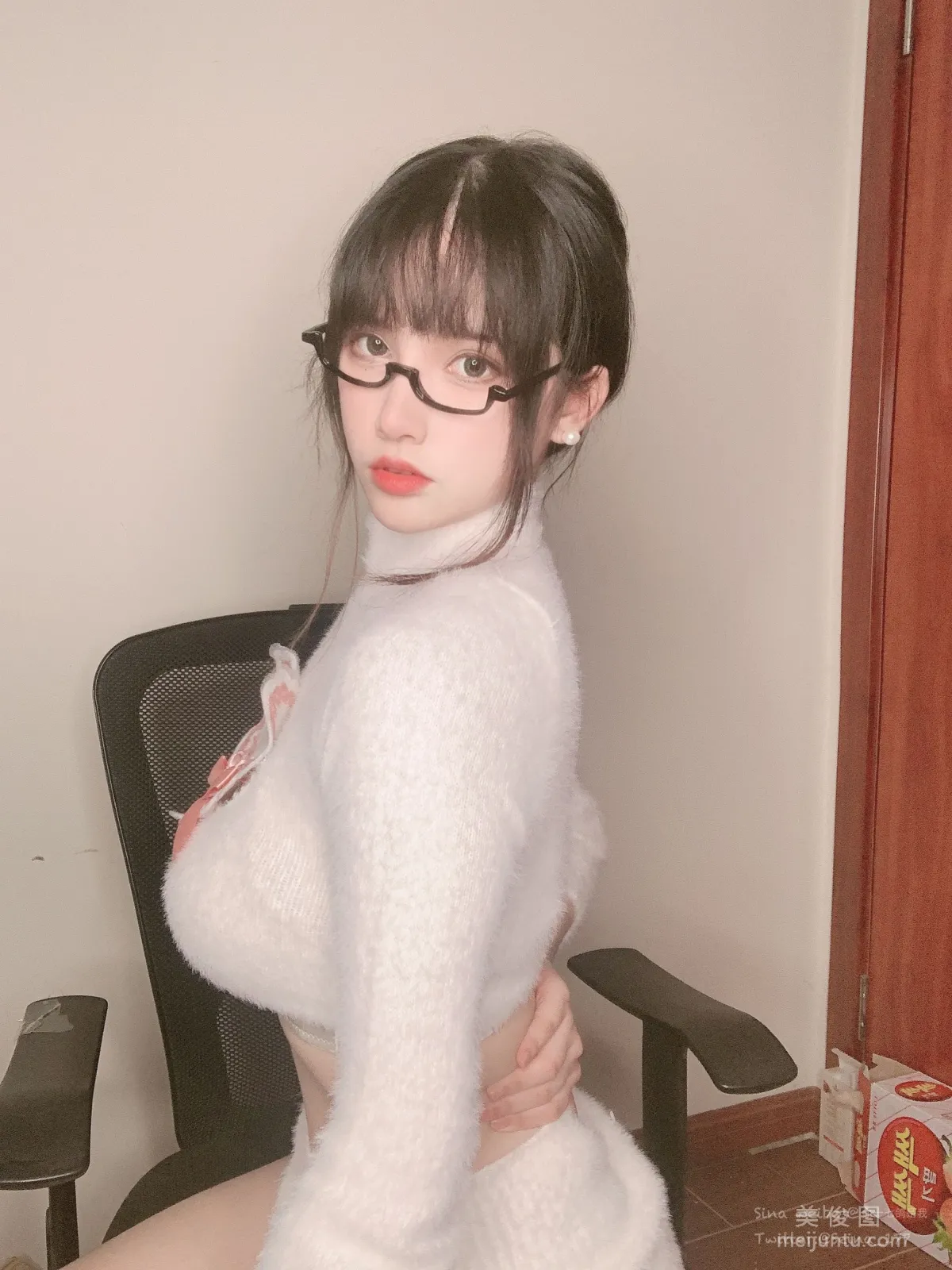 [COS] Anime Blogger Nishi Qige, Christmas photo 43