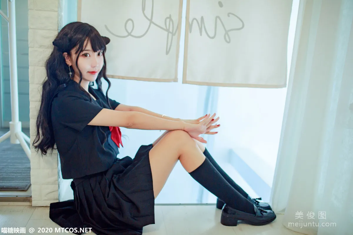 [喵糖映画] JKL.007 《恶魔JK制服》 写真集9
