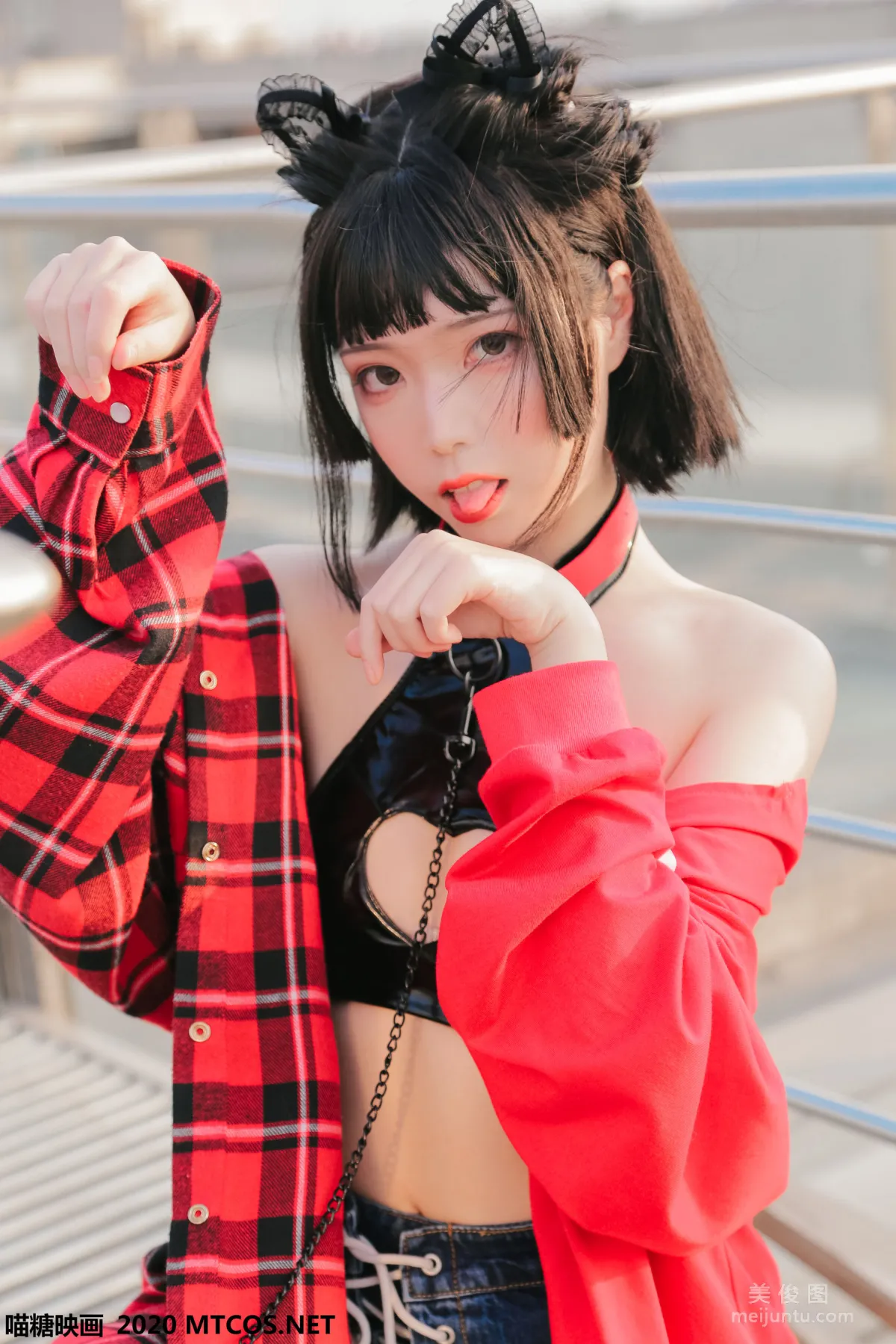 [喵糖映画] VOL.136 《真人猫猫女友》 写真集8