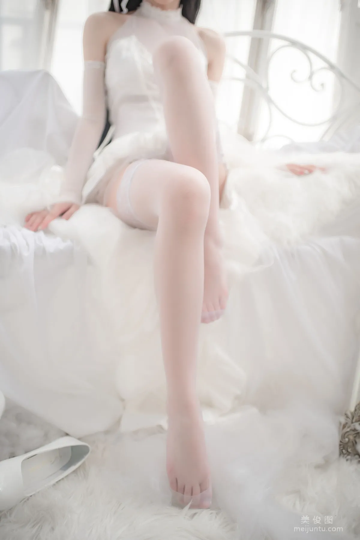 [Cosplay] Beauty Qingshui Younai - Atago Wedding Dress photo 16