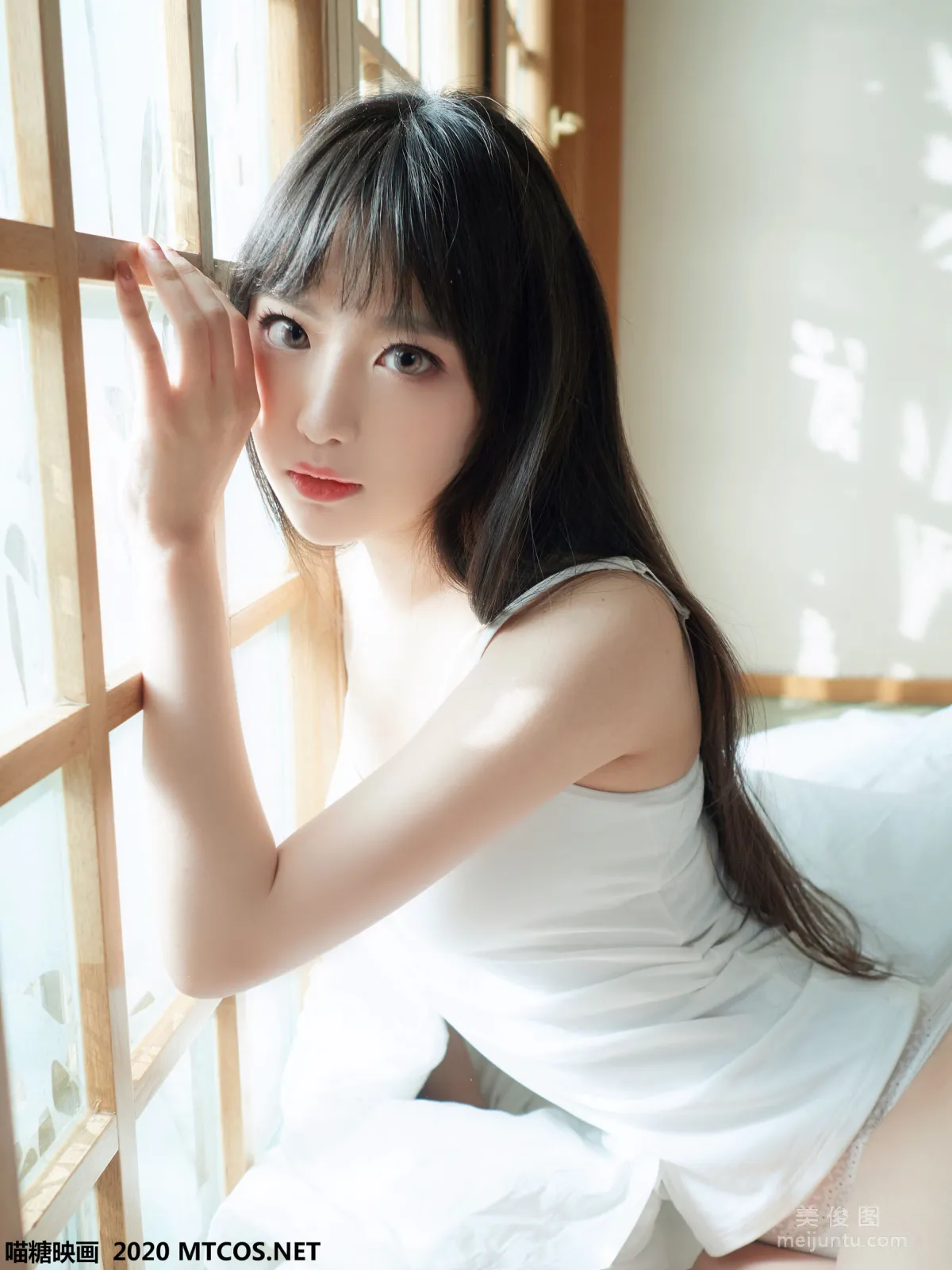 [Miaotang Yinghua] VOL.143 Japanese Style White T Private Shoot Photo Set photo 9