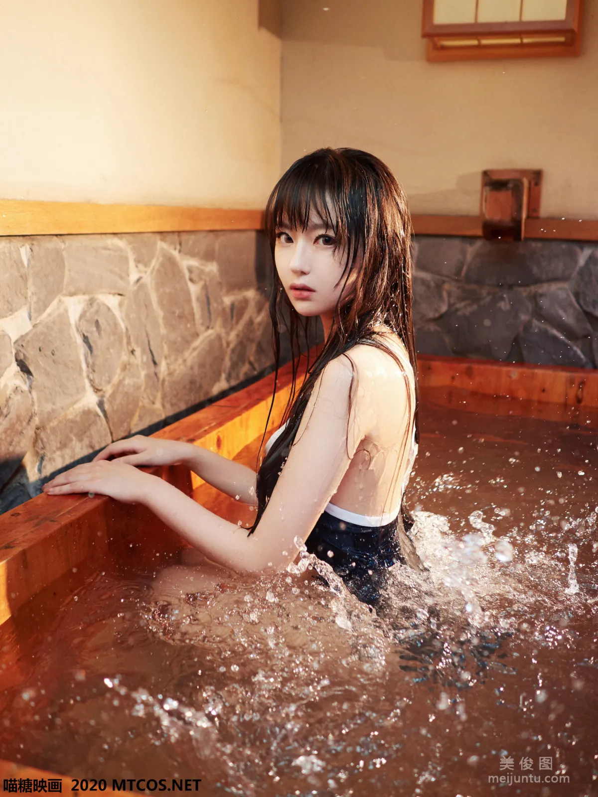 [喵糖映画] VOL.144 《死库水之温泉》 写真集1