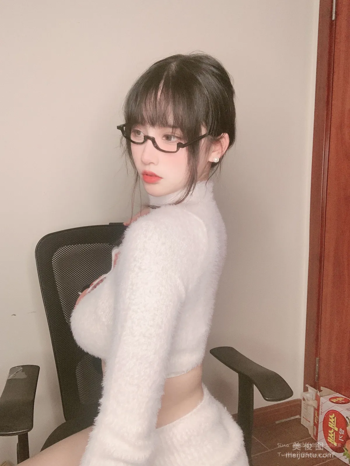 [COS] Anime Blogger Nishi Qige, Christmas photo 42