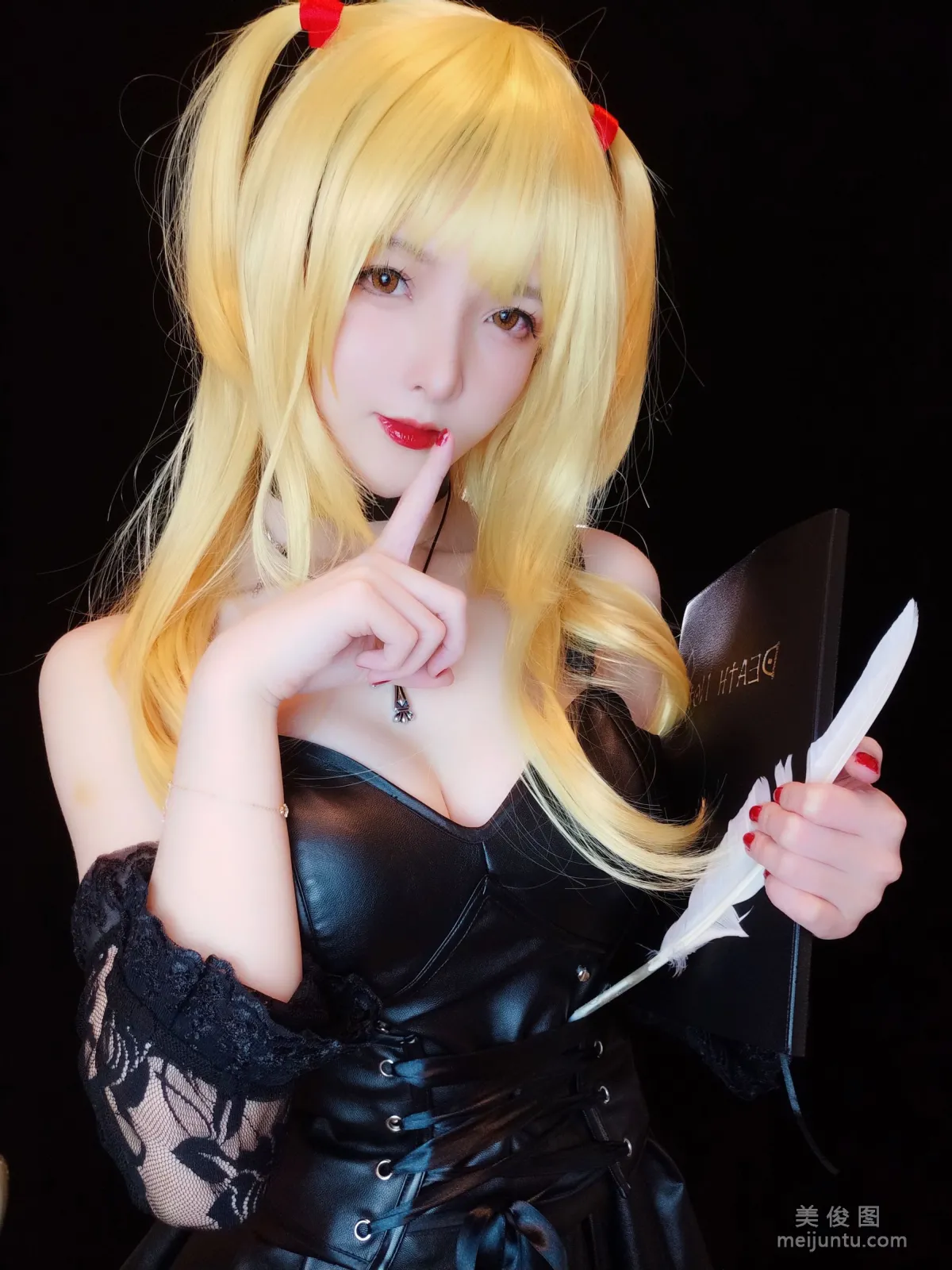[COS Bonus] Yixiao Yangze, Misa Amane cos photo 24