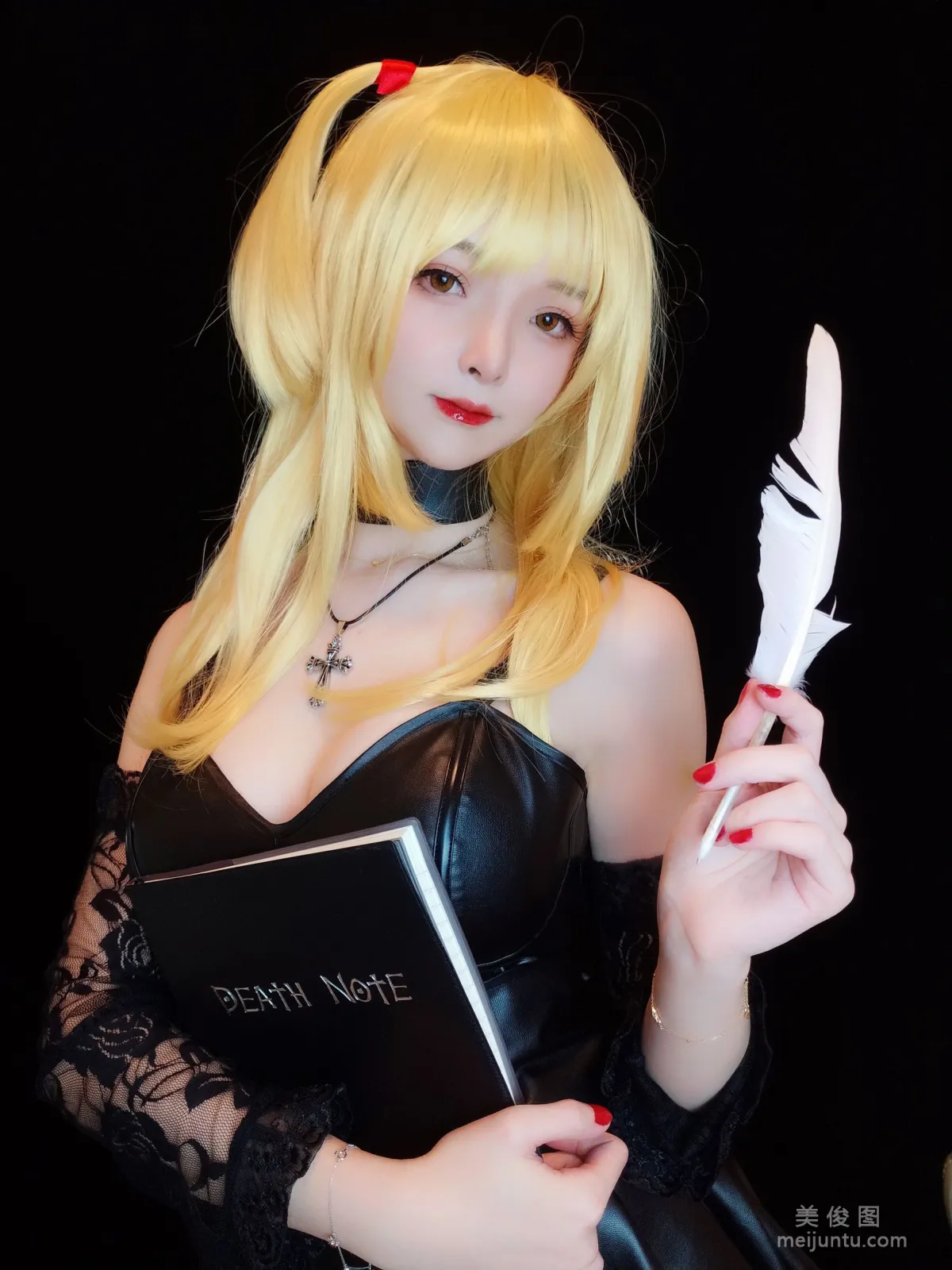 [COS Bonus] Yixiao Yangze, Misa Amane cos photo 2