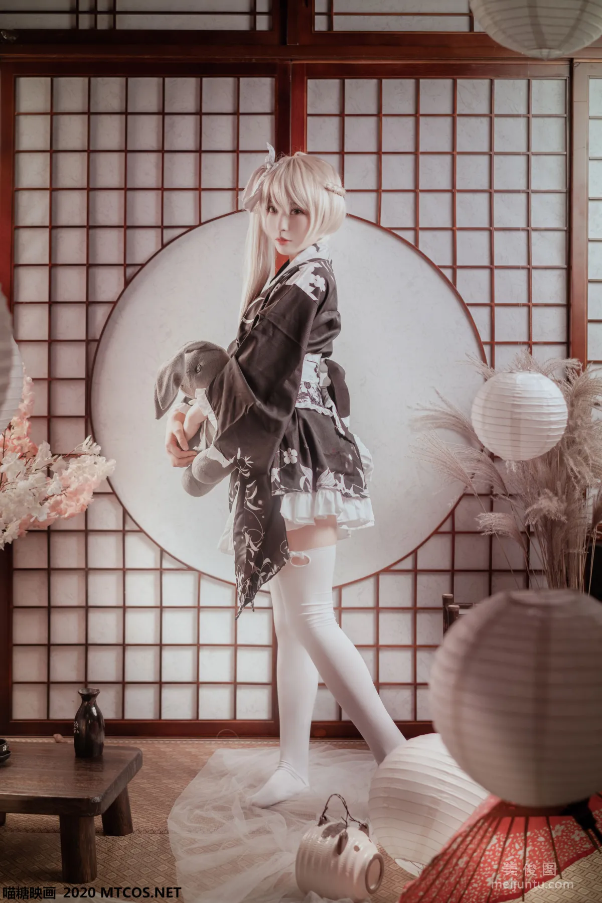 [喵糖映画] VOL.142 《和服之哥特》 写真集8