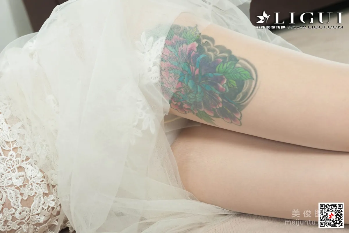Model 甜甜《白丝婚纱美束》 [丽柜Ligui] 写真集72