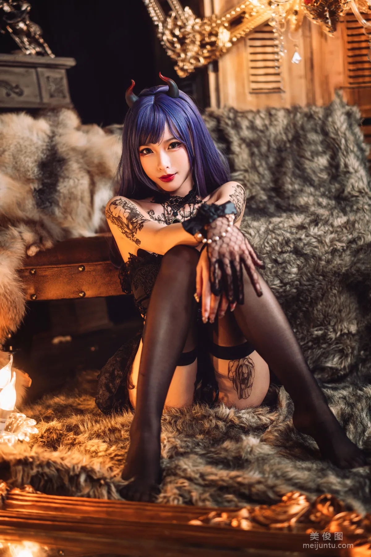 [Cosplay Collection] Beauty Qingshui Younai - Dark Tattoo photo 27