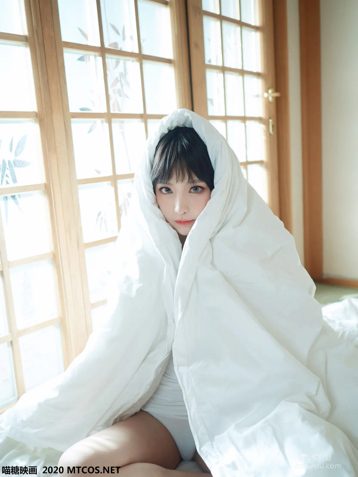 [Miaotang Yinghua] VOL.143 Japanese Style White T Private Shoot Photo Set photo 8