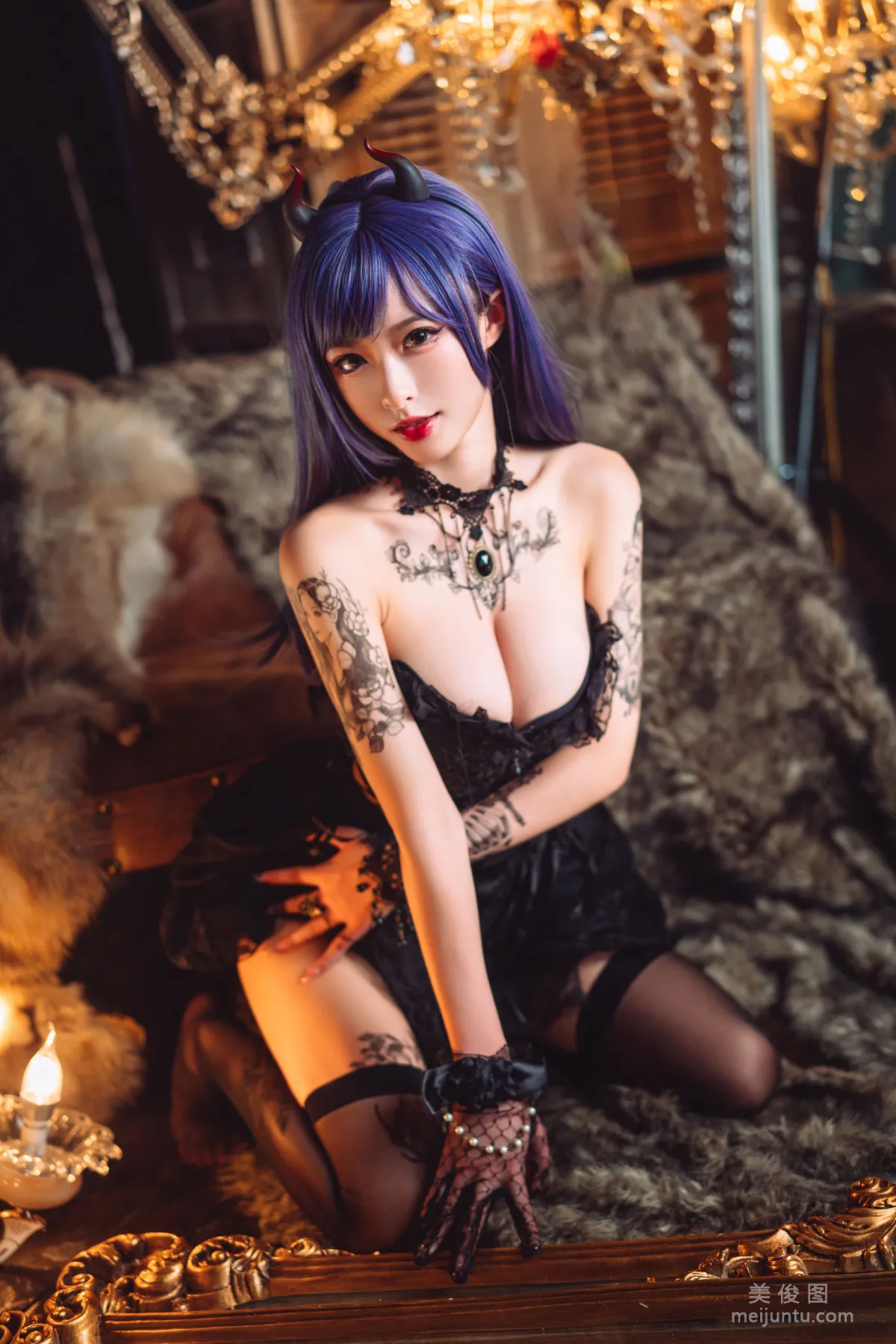 [Cosplay Collection] Beauty Qingshui Younai - Dark Tattoo photo 9
