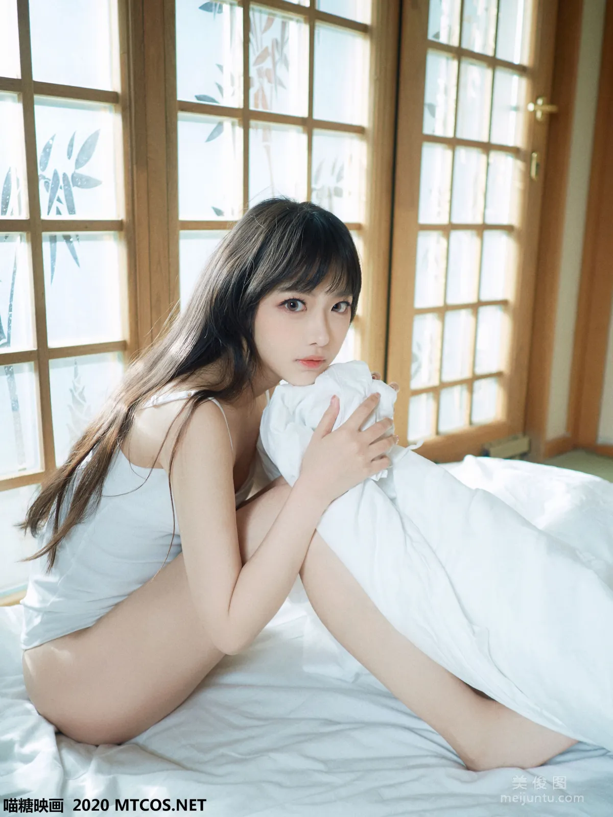 [Miaotang Yinghua] VOL.143 Japanese Style White T Private Shoot Photo Set photo 2
