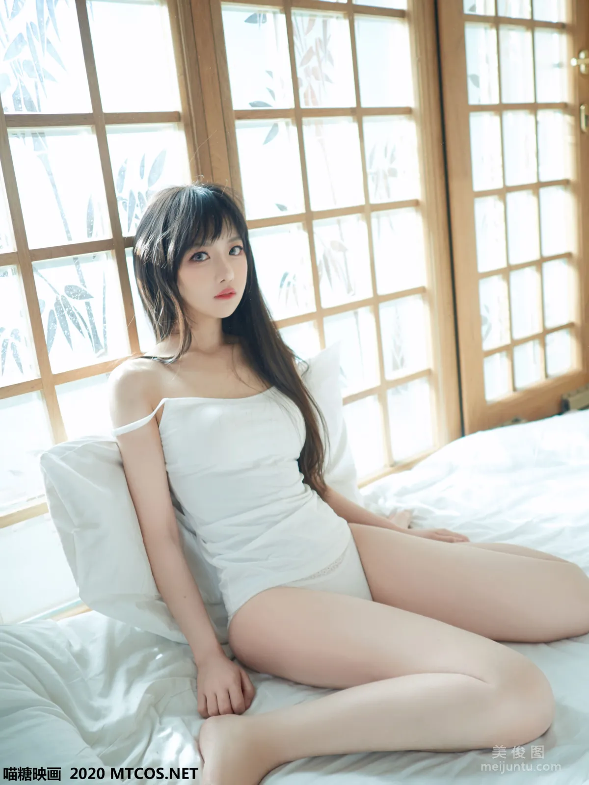 [Miaotang Yinghua] VOL.143 Japanese Style White T Private Shoot Photo Set photo 21