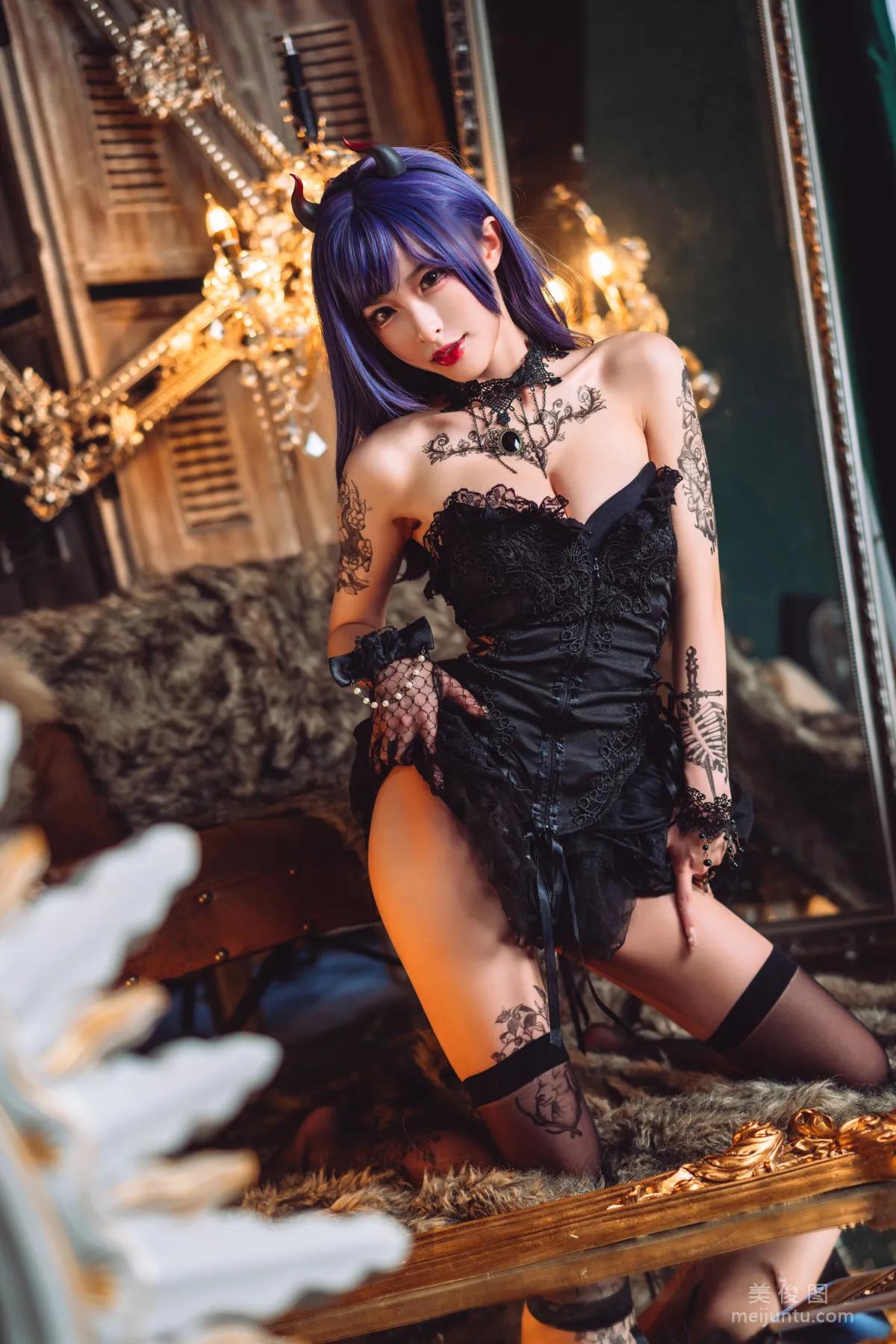 [Cosplay Collection] Beauty Qingshui Younai - Dark Tattoo photo 10