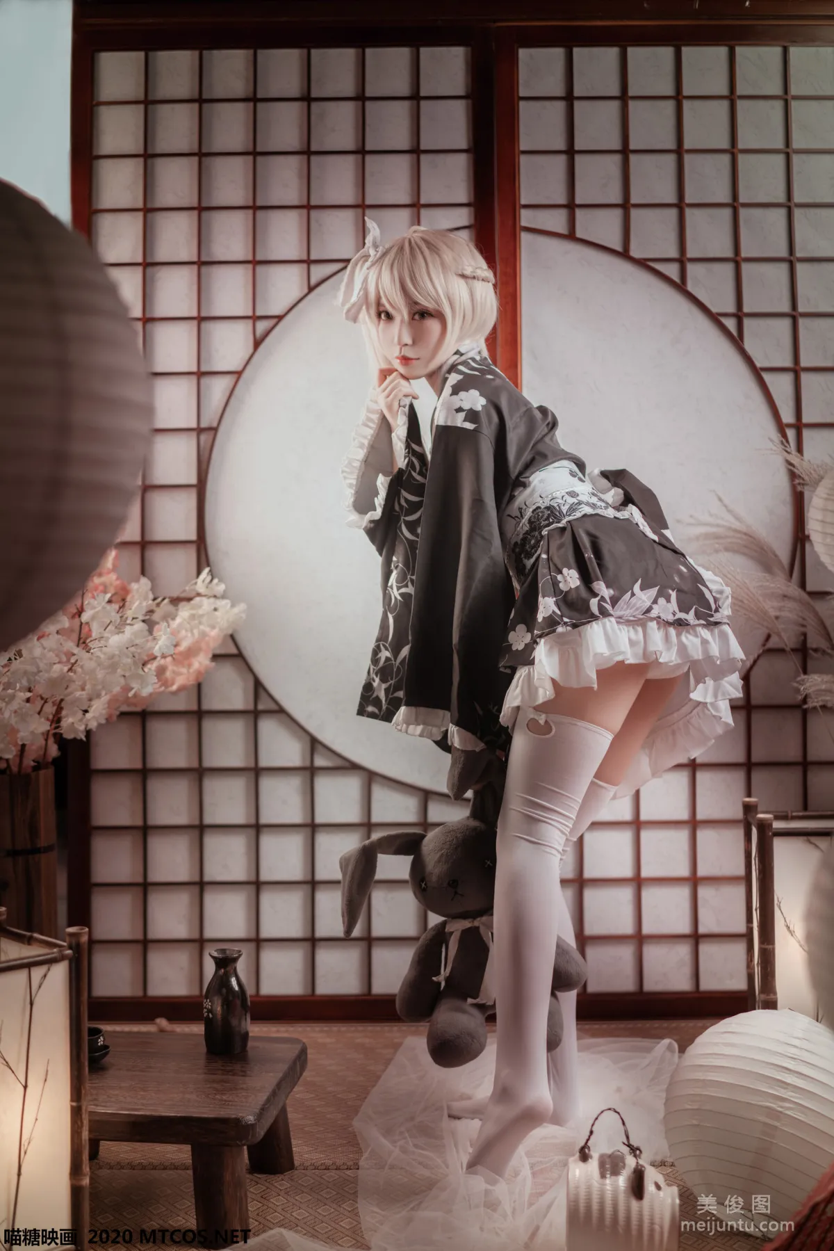 [喵糖映画] VOL.142 《和服之哥特》 写真集6