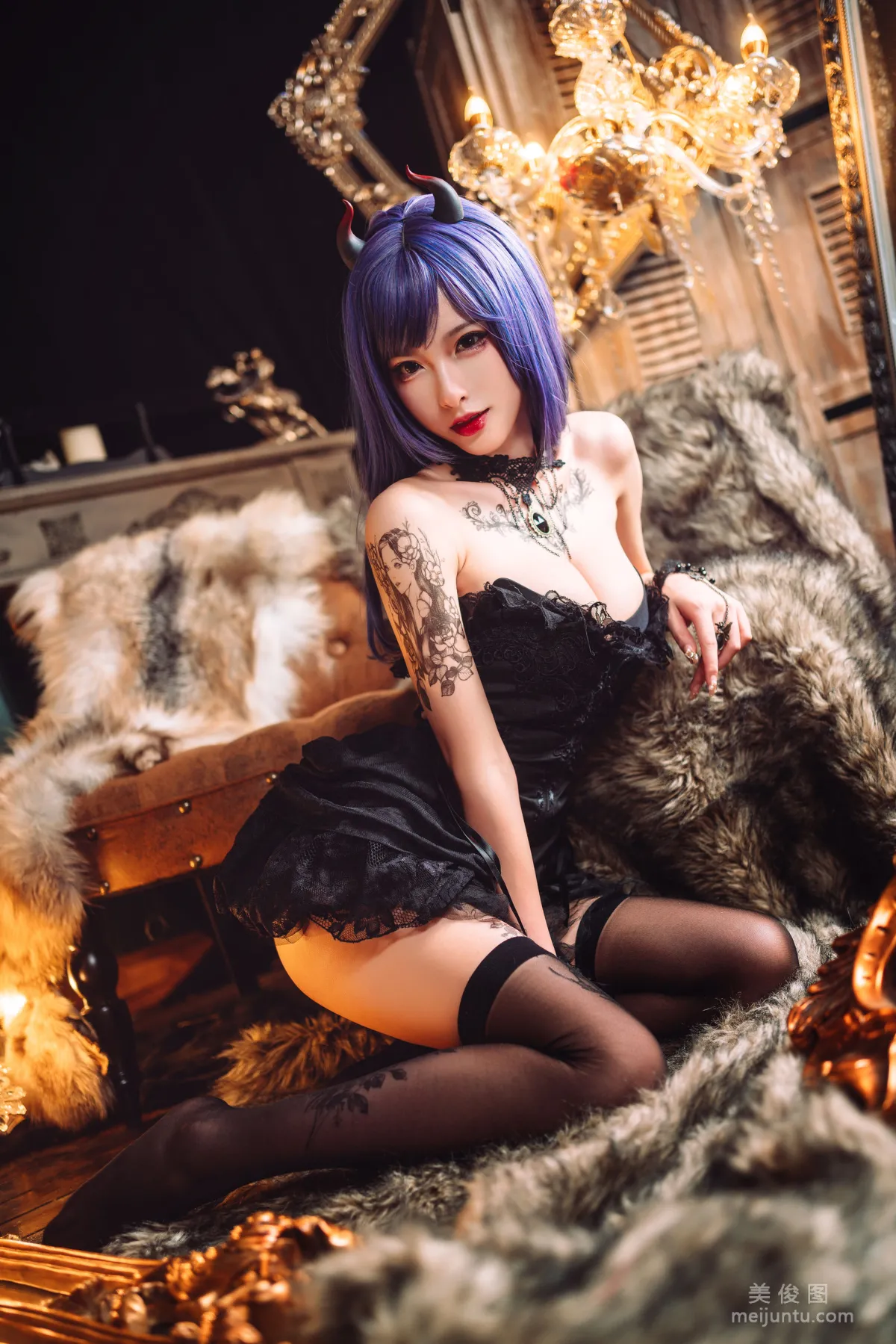 [Cosplay Collection] Beauty Qingshui Younai - Dark Tattoo photo 8