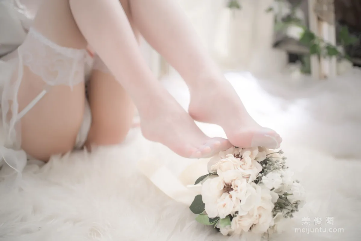 [Cosplay] Beauty Qingshui Younai - Atago Wedding Dress photo 28