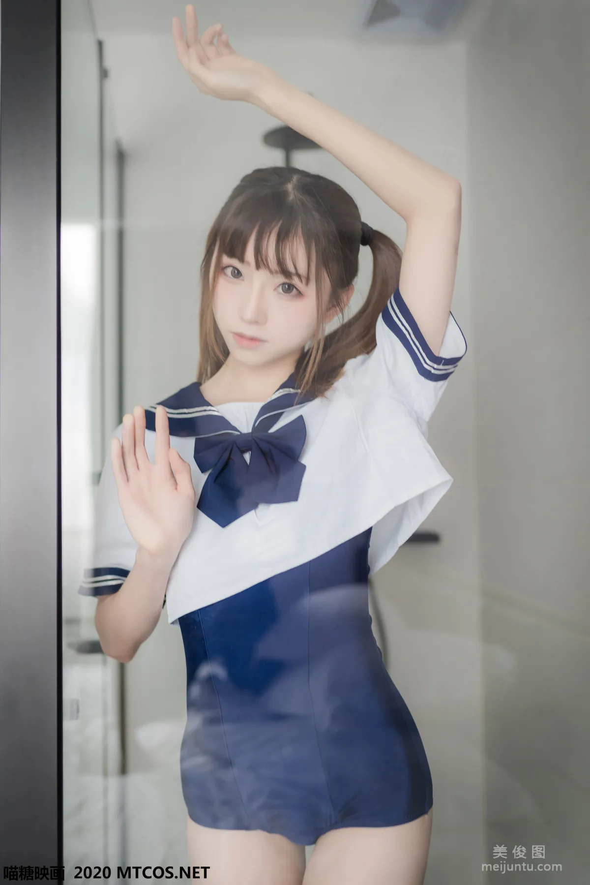 [喵糖映畫] JKL.006 《泳裝JK制服》 寫真集 34