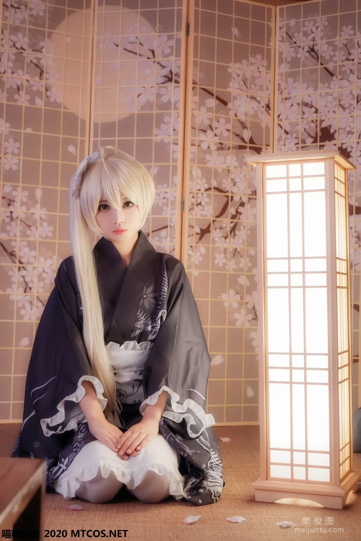 [喵糖映画] VOL.141 《和服之温泉》 写真集22