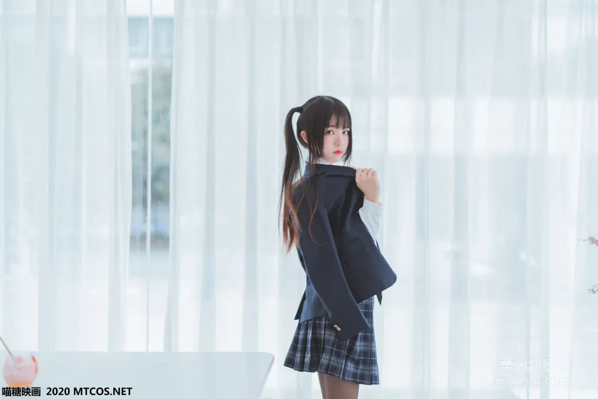 [喵糖映画] JKL.003 《春季JK制服》 写真集7